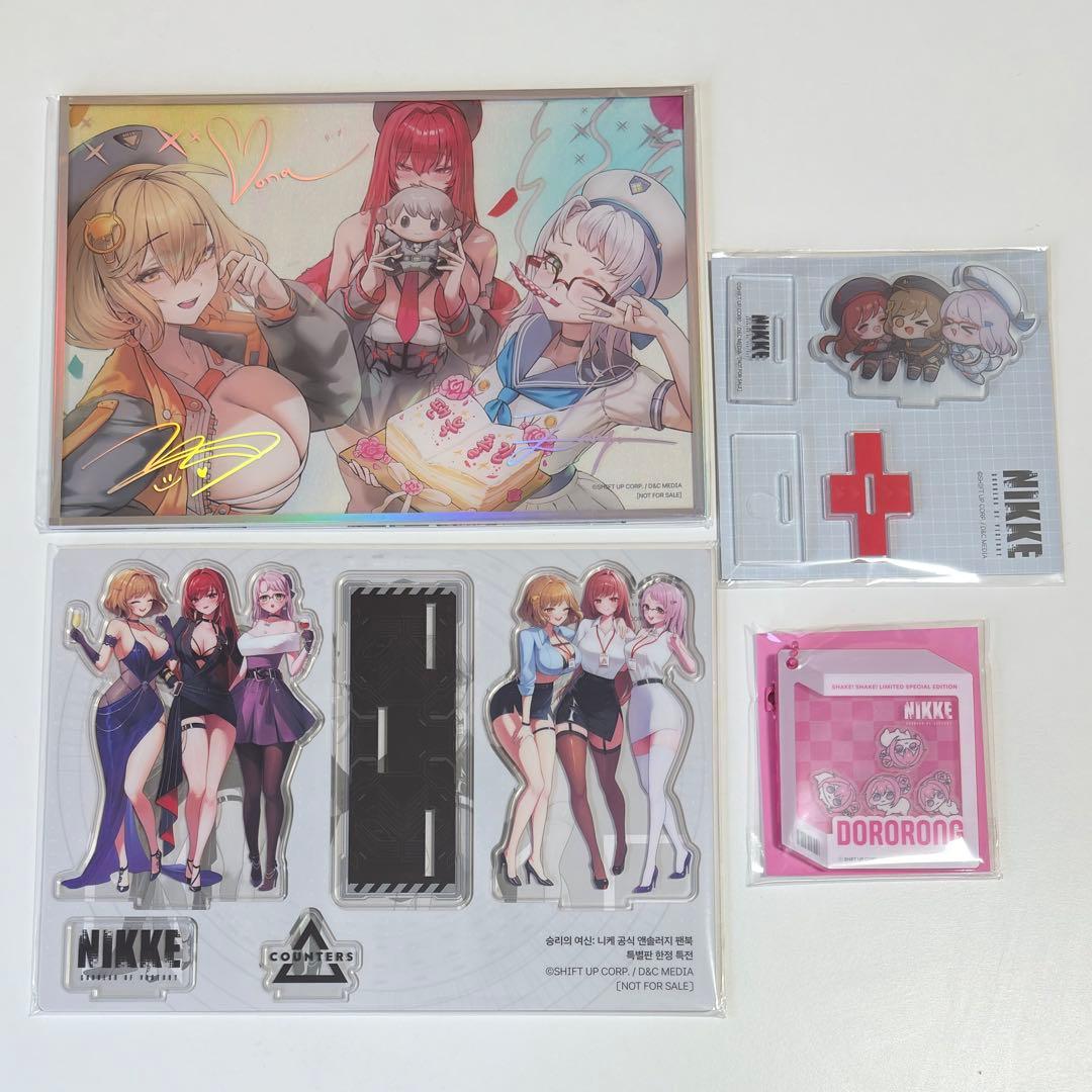勝利の女神NIKKE 公式 アンソロジー 韓国 特装版 パッケージ 勝利の