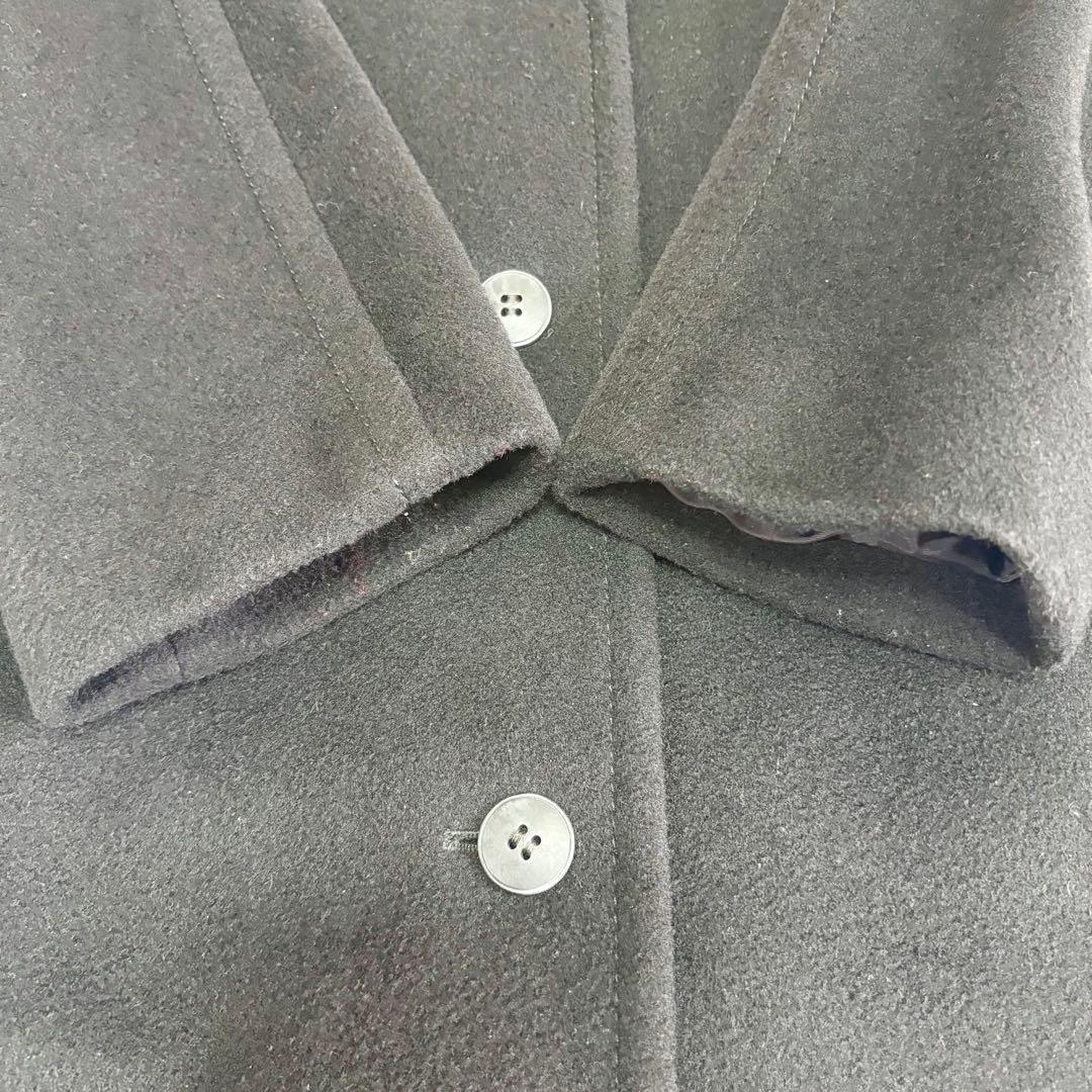 ヘルノ カシミヤ混 ヴィンテージ 裏スカーフ柄 シルク ウール