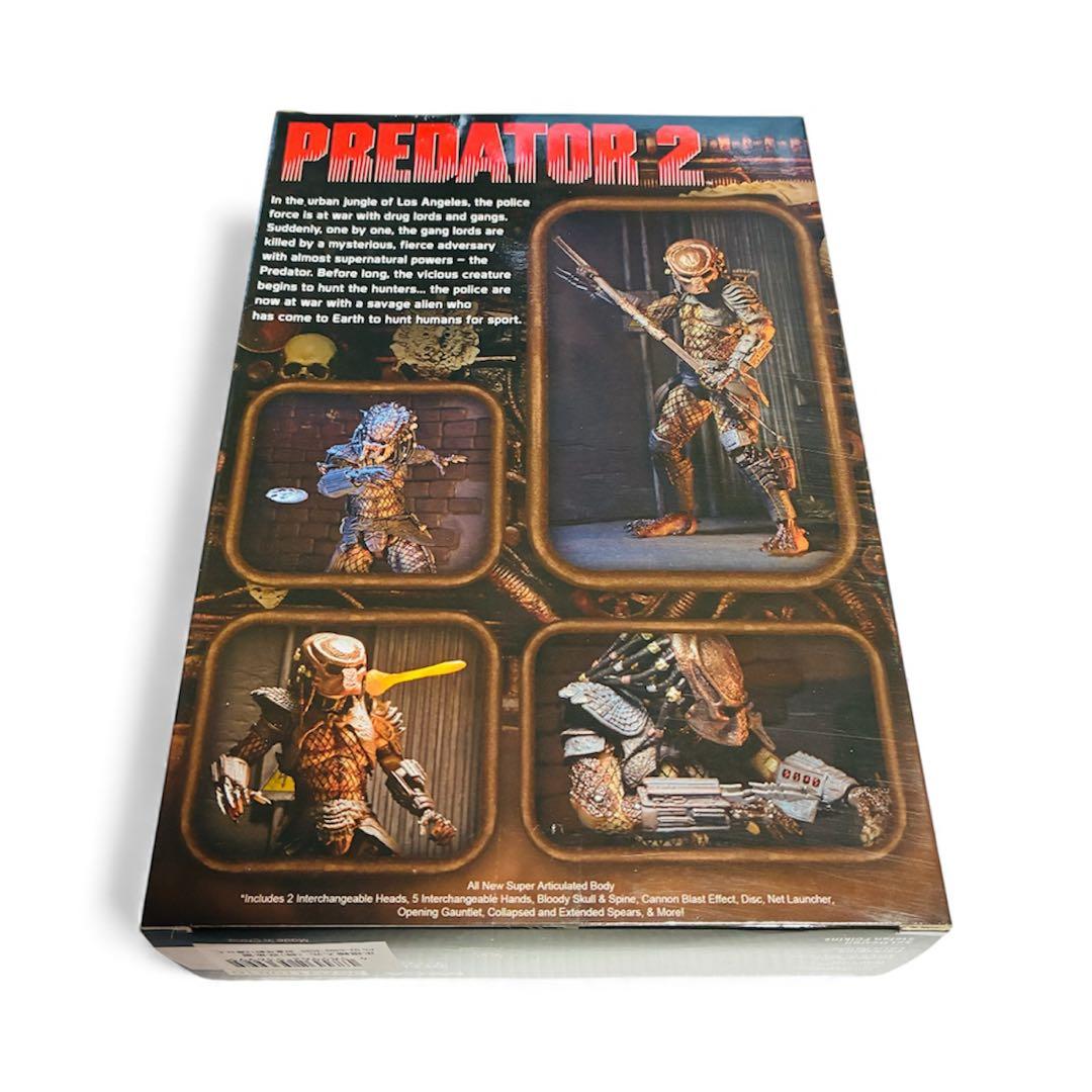 NECA アルティメット　7インチ　フィギュア　プレデター2 シティハンター