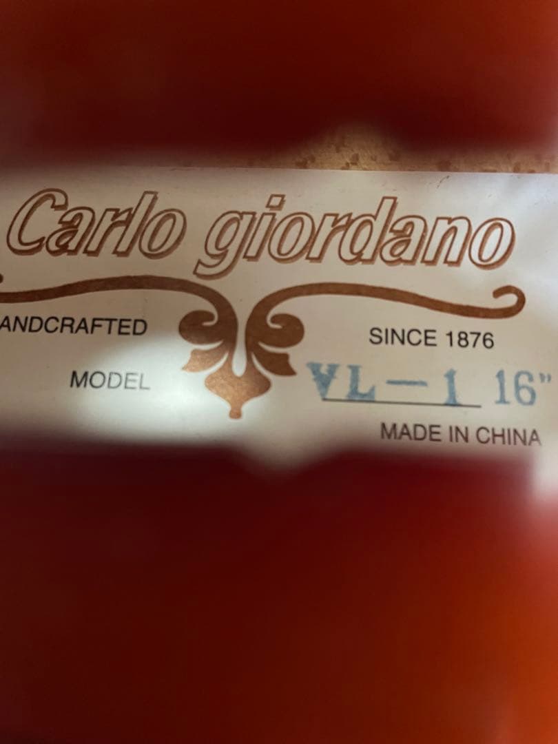 ビオラ　カルロジョルダーノ(VL-1)