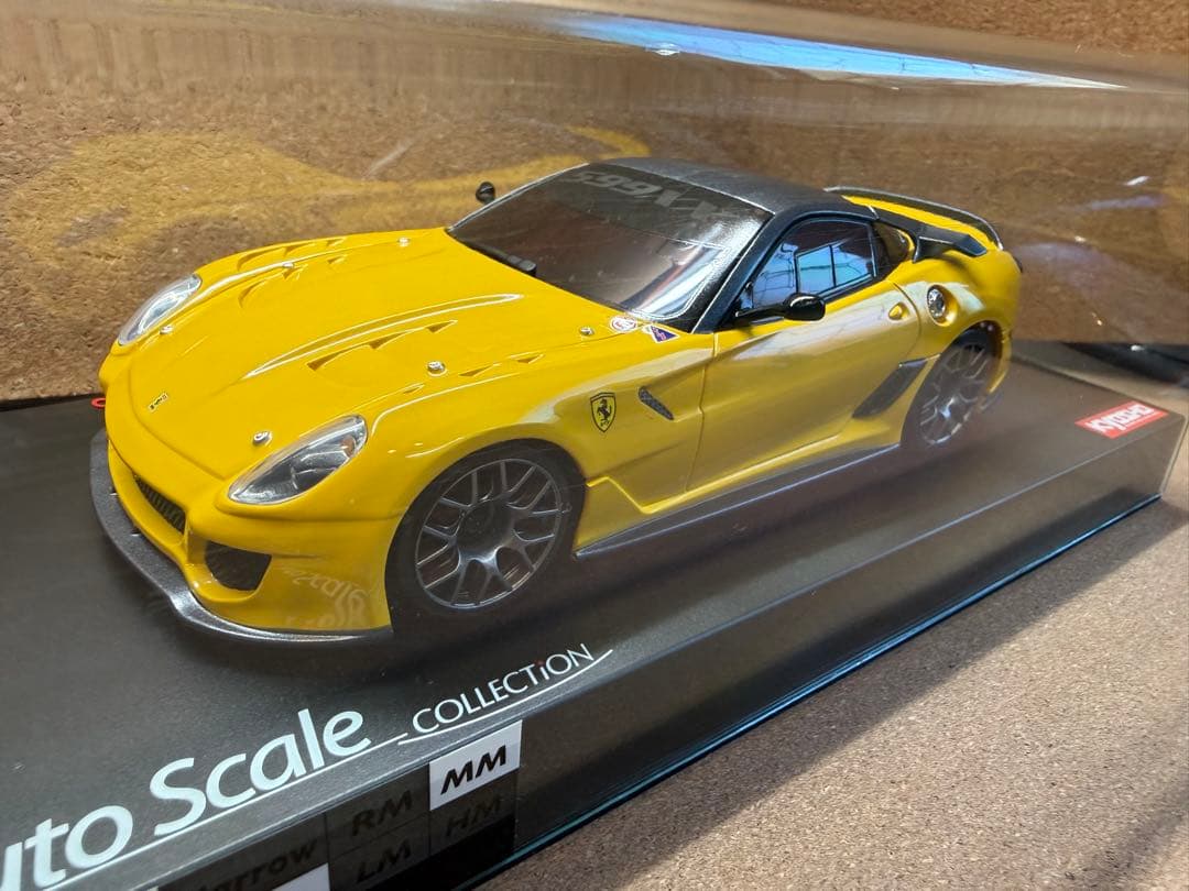 京商 ミニッツ オートスケールコレクション フェラーリ F599XXイエロー 京商 Mini-z フェラーリ 599XX MZP216Y ASC Ferrari ミニッツ Kyosho