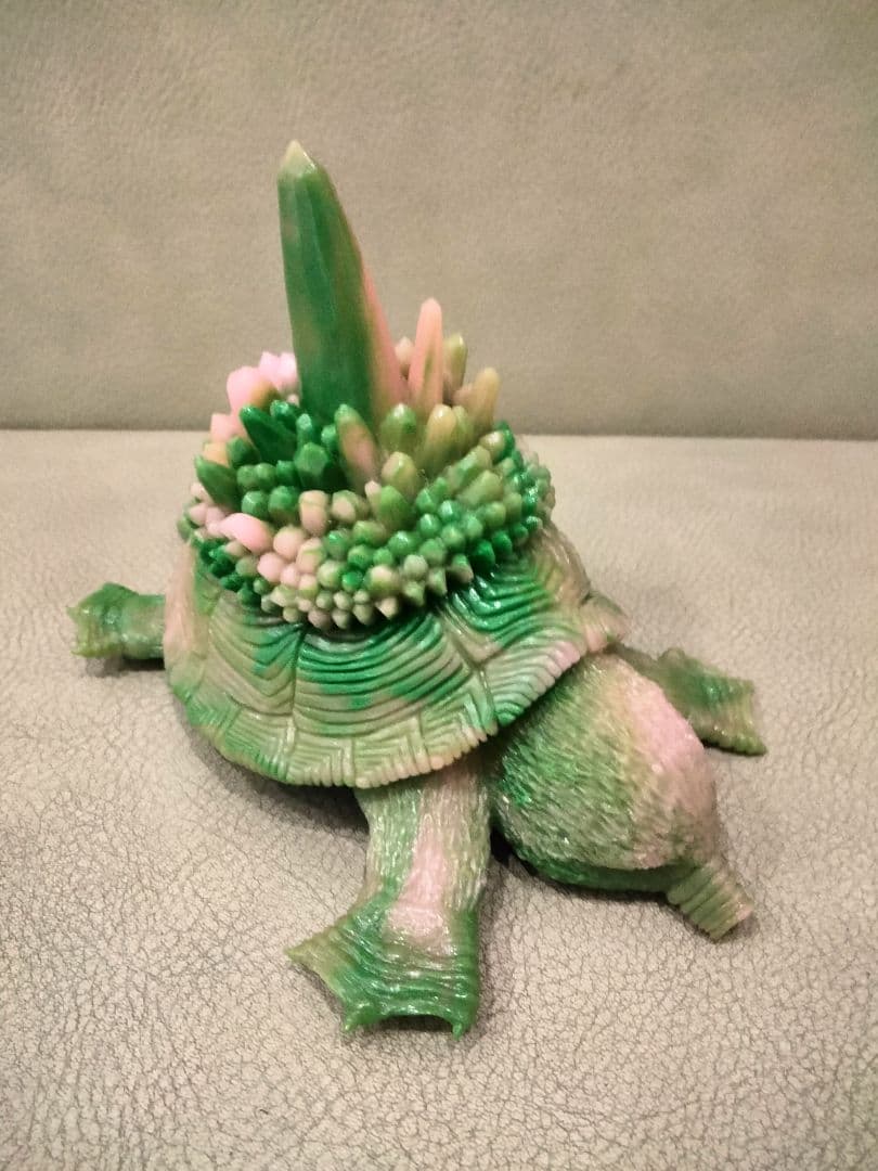 ソフビmonstockガミグラゴン幼体杉山実安楽安作ブルマァク