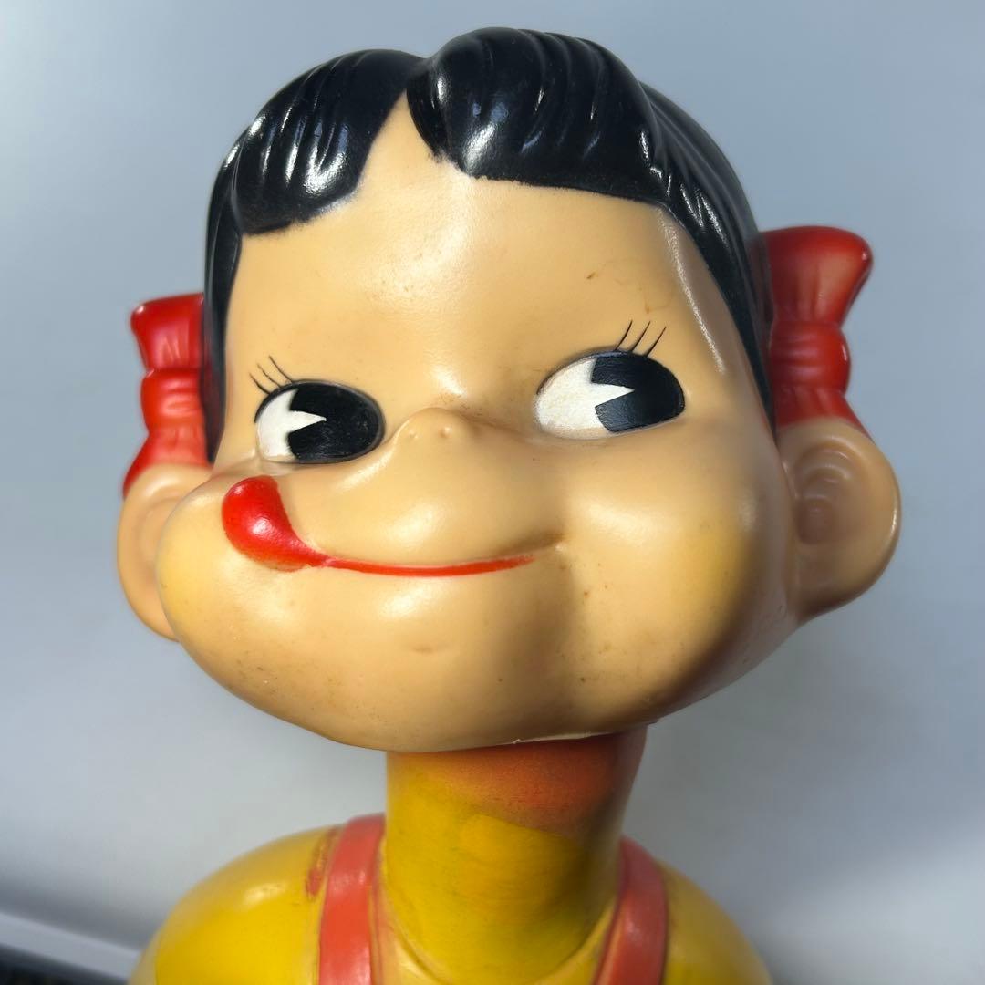 不二家　ペコちゃん　首振り人形　レトロ