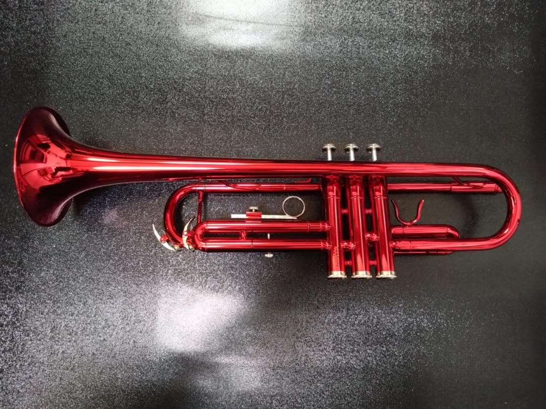 値下げ 新品同様❣Soleil トランペット STR-1 (レッド)
