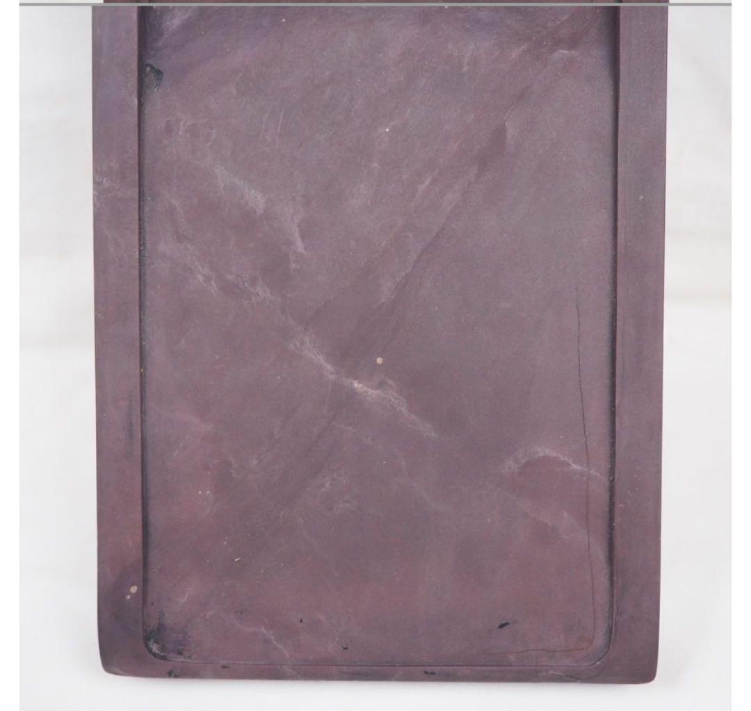 送料無料 70年代端渓硯老坑端渓硯25×16×2.6ｃｍ　重さ2.8ｋｇ書道具