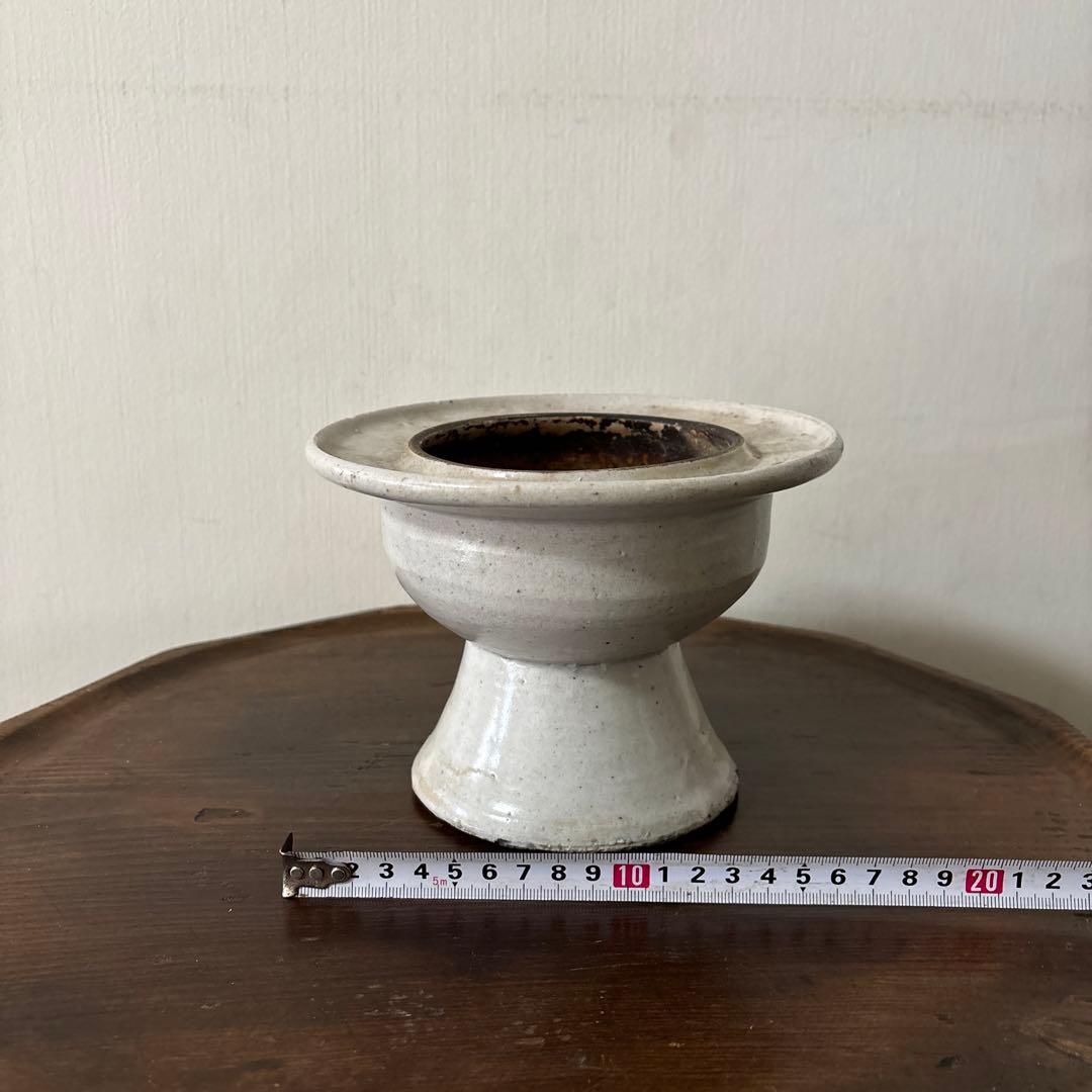 李朝壷 丸壷 白磁 塩笥壺 韓国骨董品.スッカラ.アンティーク.古民芸