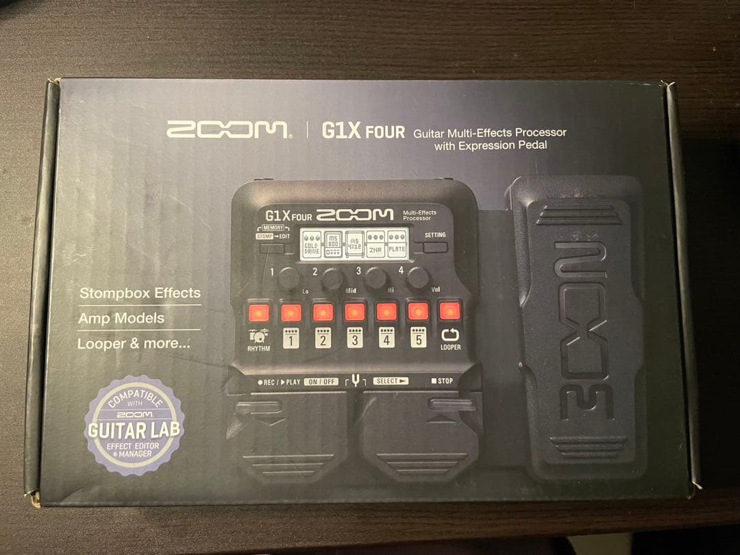 【ばなな】ZOOM G1X Four マルチエフェクター acアダプター付