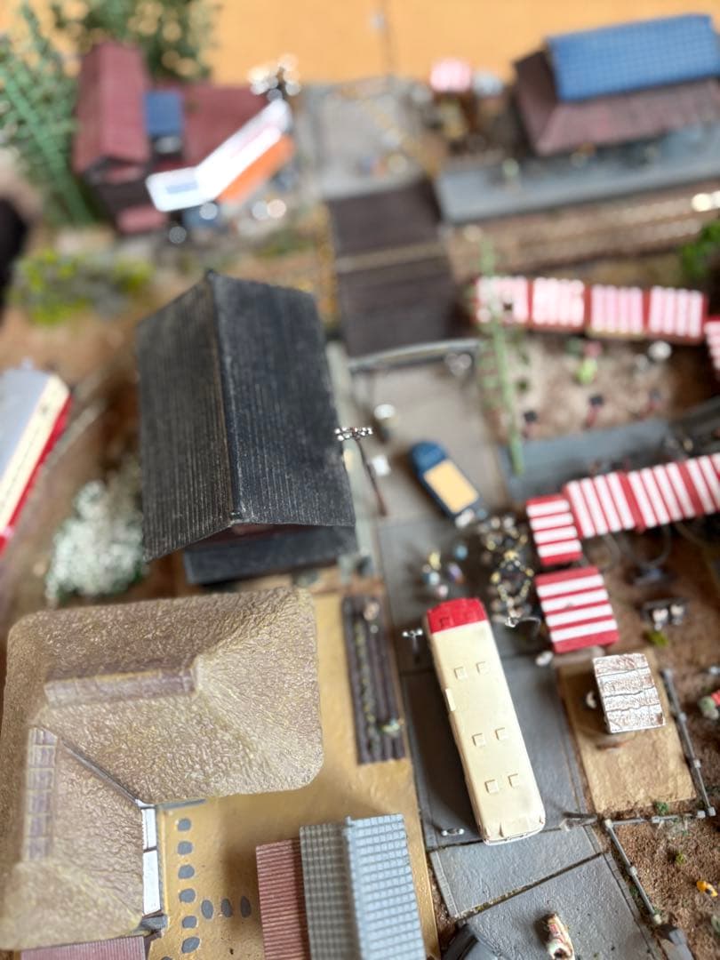 鉄道模型 少年時代 詳細な風景付き