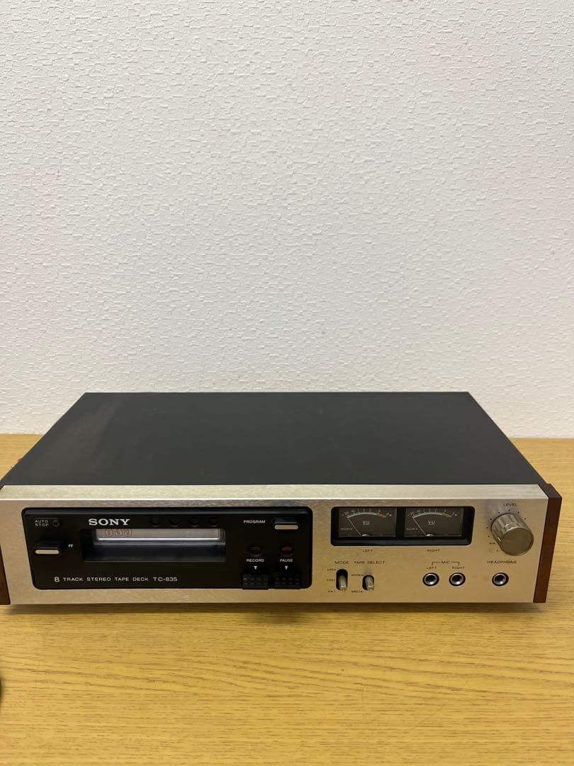 その他 SONY TC-835 8 TRACK STEREO TAPE DECK Sony TC-WR835S Double Tape Deck with Special Features - YouTube