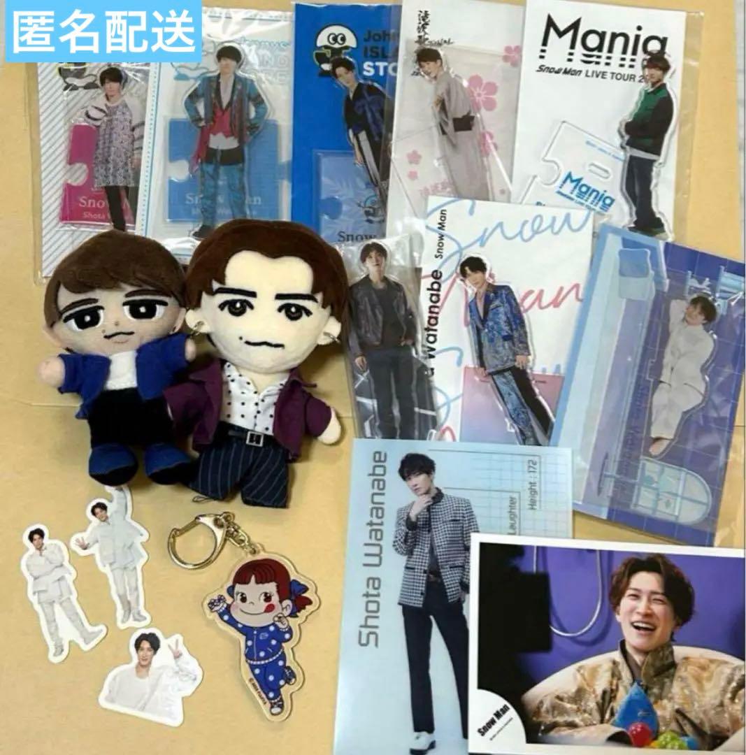 SnowMan 渡辺翔太 アクスタ すのチル ぬい まとめ売り グッズ