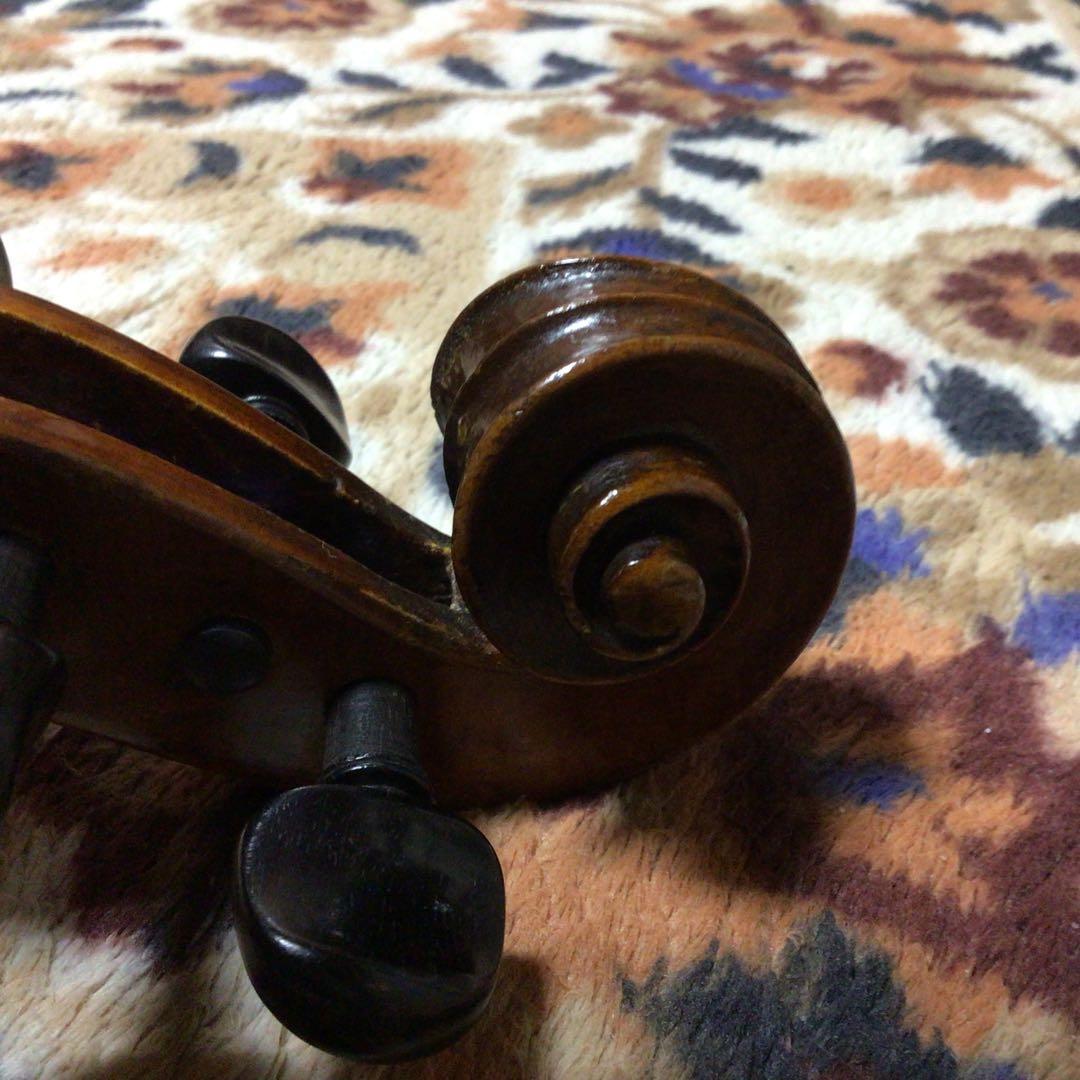 オールドフレンチ　レッドブラウンバイオリン本体