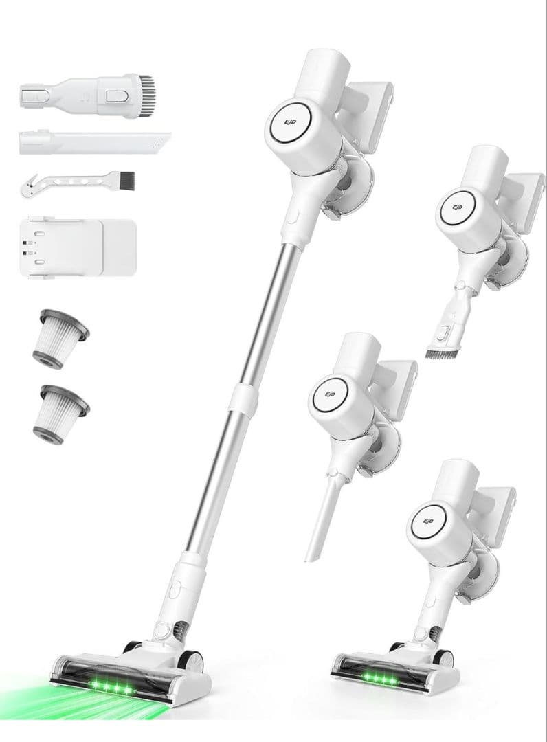 強力吸引掃除機 68000PA 10段階調整 最新バージョン 新品未使用品 これが真の超強力吸引！驚異の16800Paを実現した軽量ハンディ