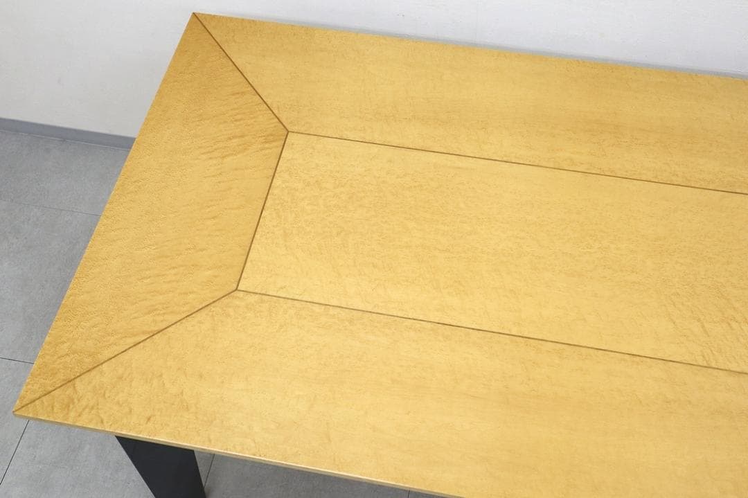 IDC大塚家具 スプレンダー 最高級 バーズアイ メープル ダイニング テーブル