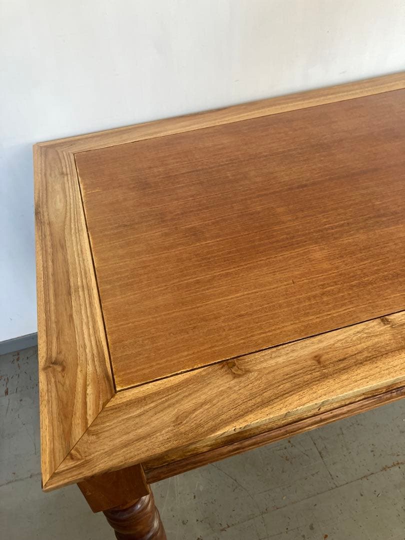 Ichino オールドチーク　ダイニングテーブル　無垢材