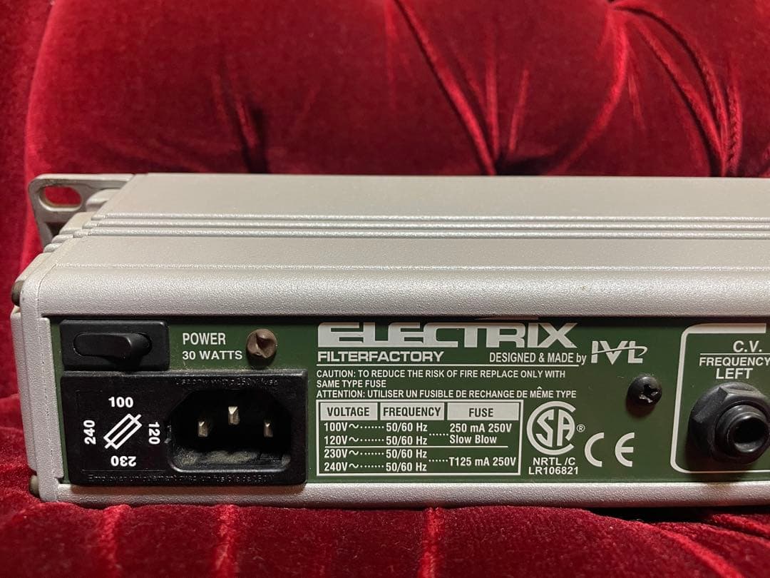 ELECTRIX FILTER FACTORY アナログフィルター