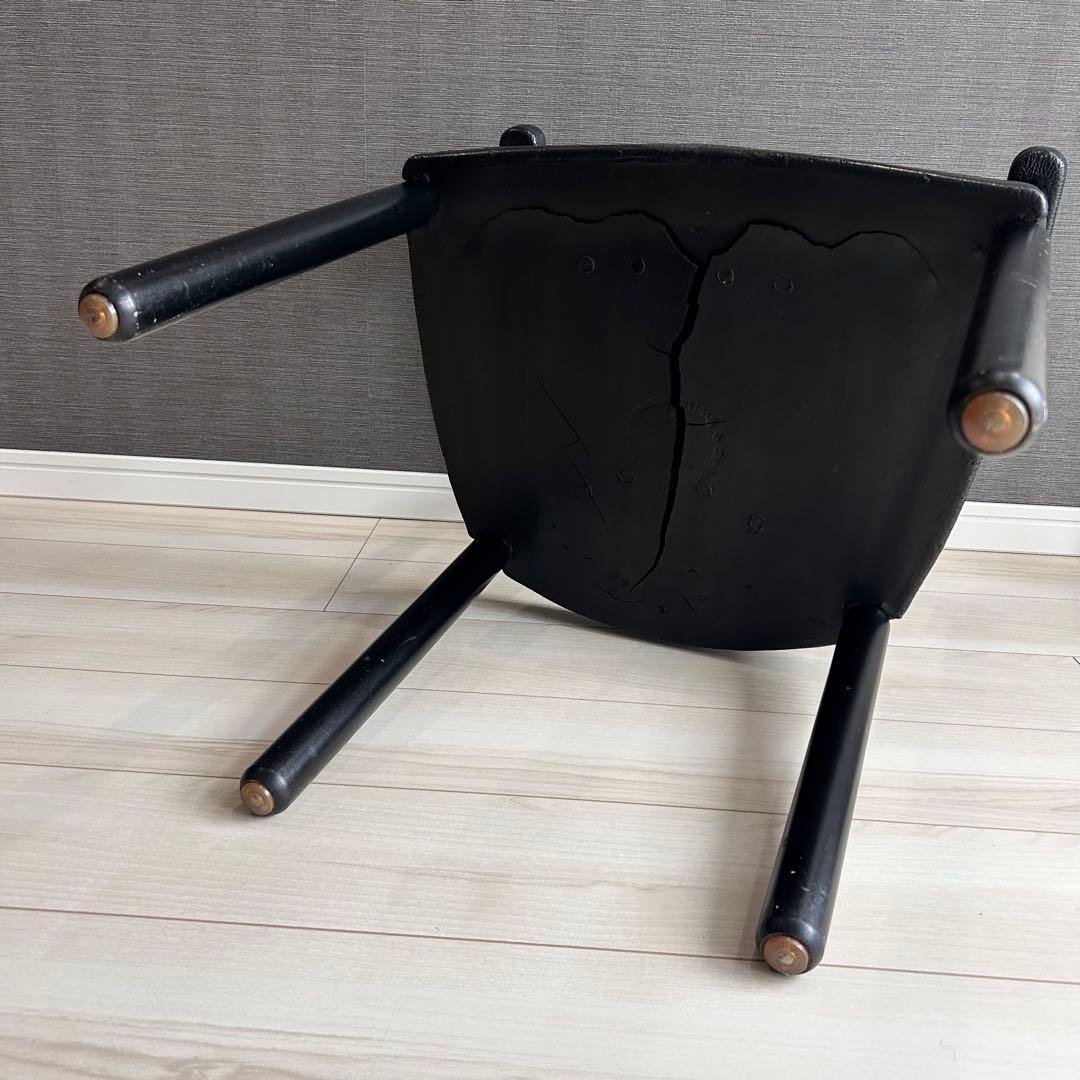 カッシーナ レオナルド アームチェア 椅子 ブラック 名作 デザイナーズ家具