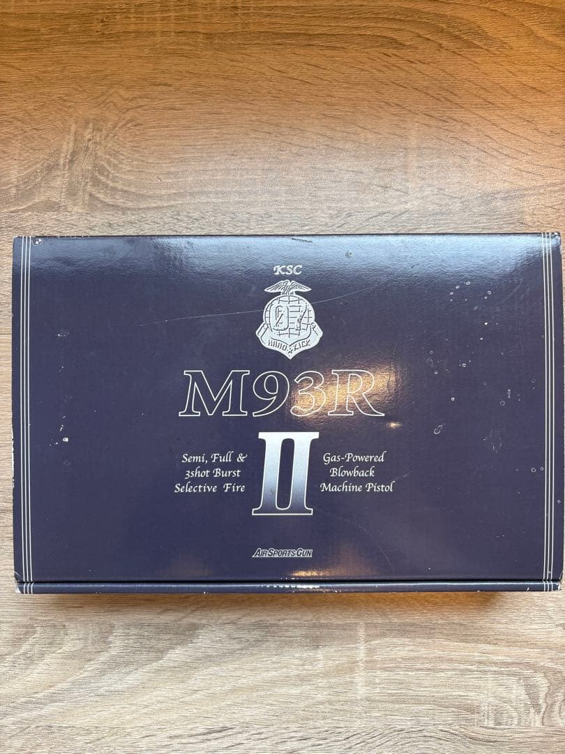 M93RII KSC ガスガン ブラック ウッド調