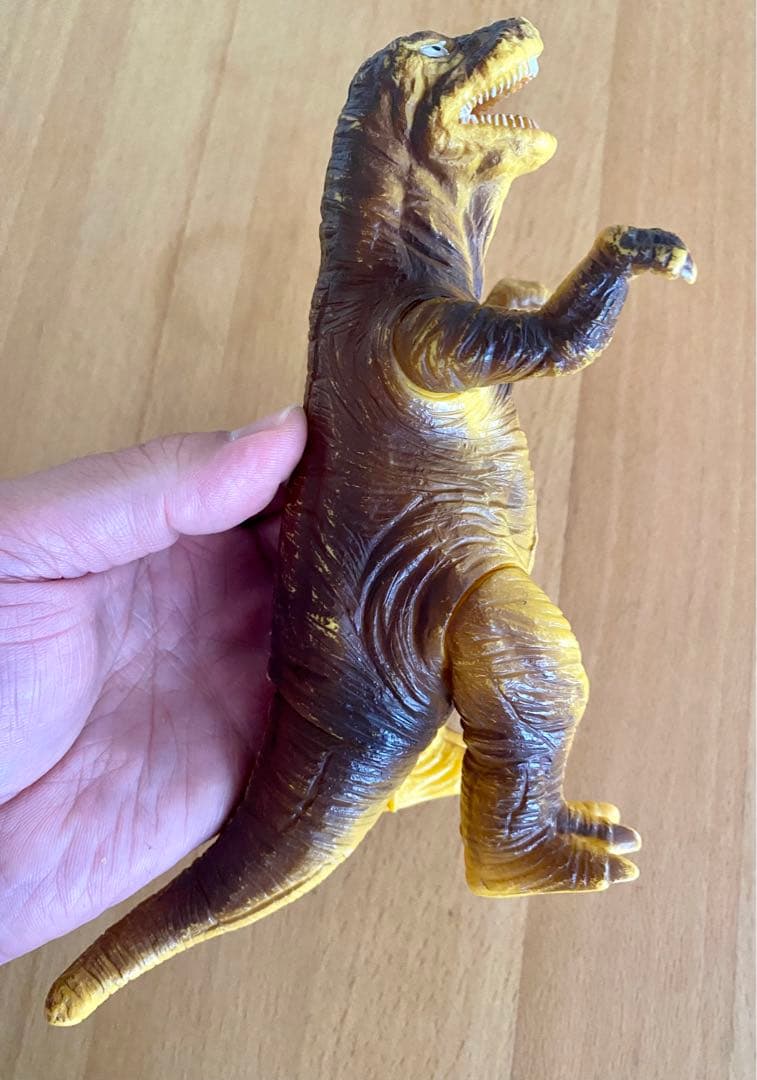 最終値引き【当時物・希少】日東河田のソフト怪獣シリーズ・肉食恐竜