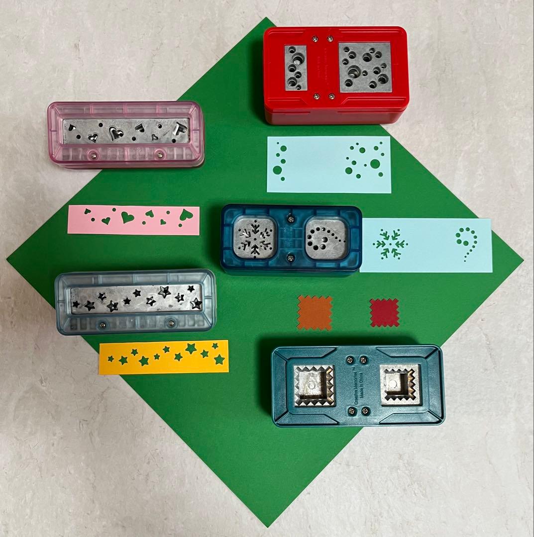 クリエイティブメモリーズ クラフトパンチ 5点セット 中古 - メルカリ