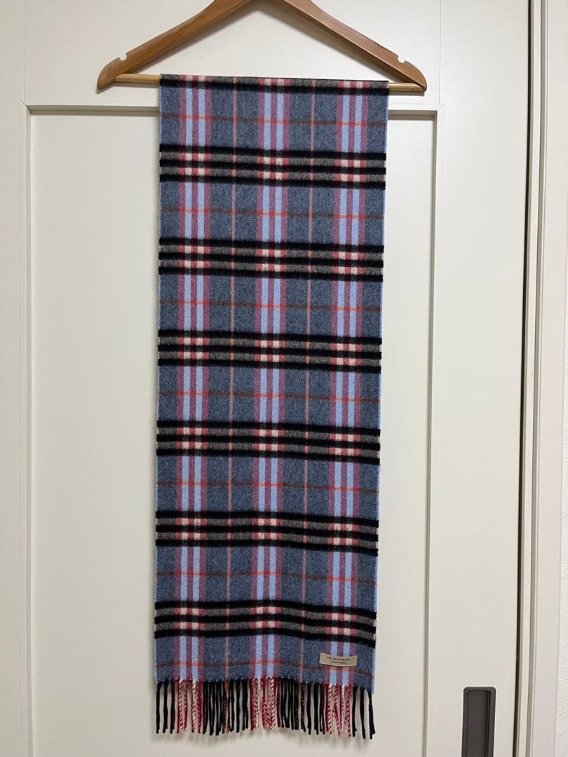 安く 買う 方法ファッション - BURBERRY バーバリー マフラー カシミア