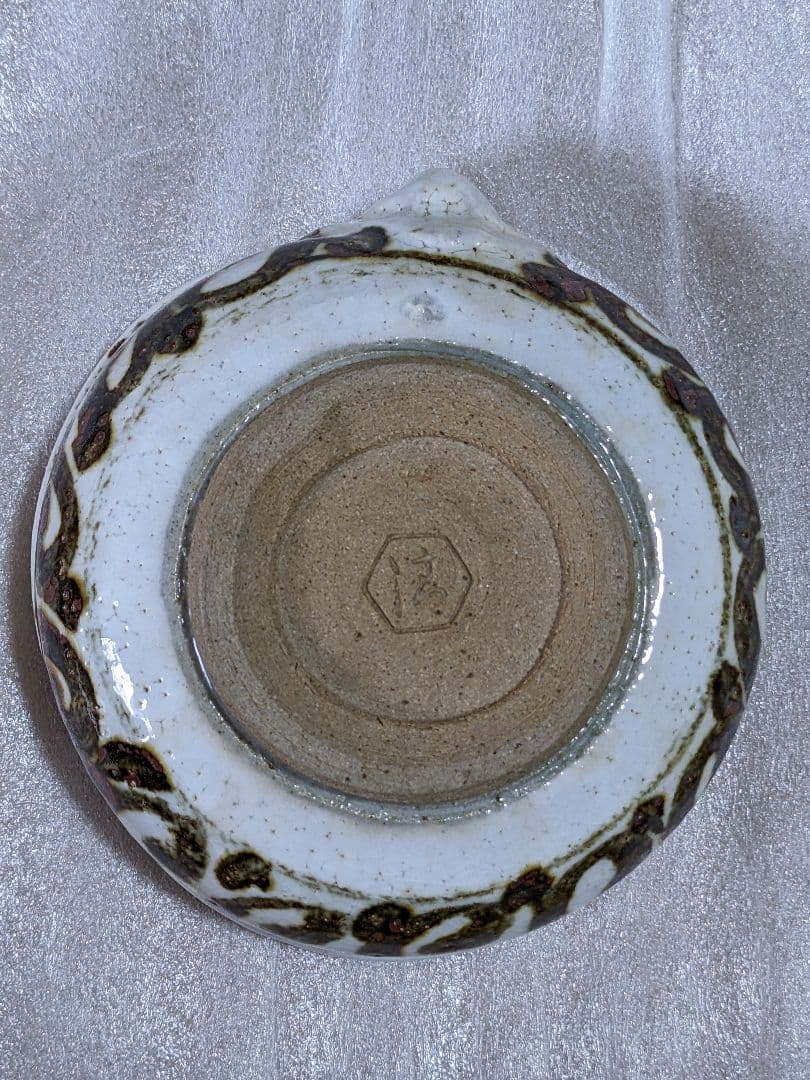 ♢京焼 五代 清水六兵衛 鉄絵 酒器 片口 小鉢 盛り鉢 花器