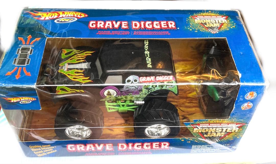 ホットウィール GRAVE DIGGER 1/18