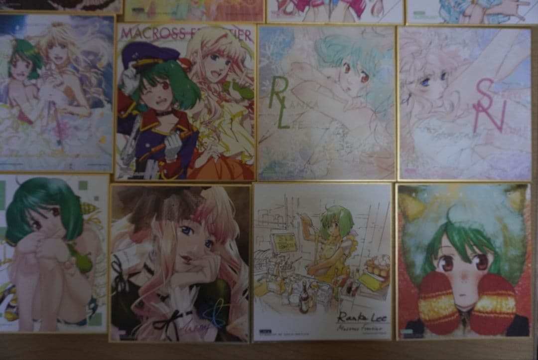 マクロスフロンティア 色紙ART 30枚 セット ミニ色紙 マクロスF まとめ