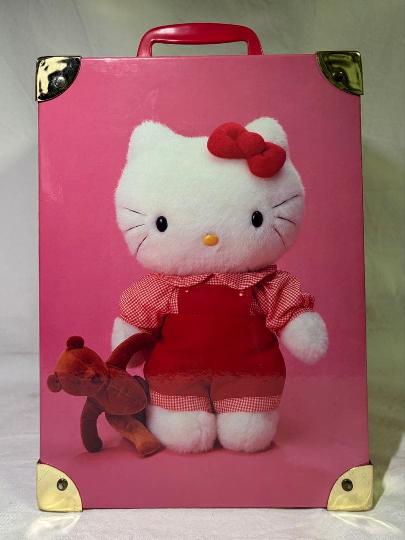 ハローキティ ぬいぐるみ 1997年 シリアルナンバー入り トランクケース