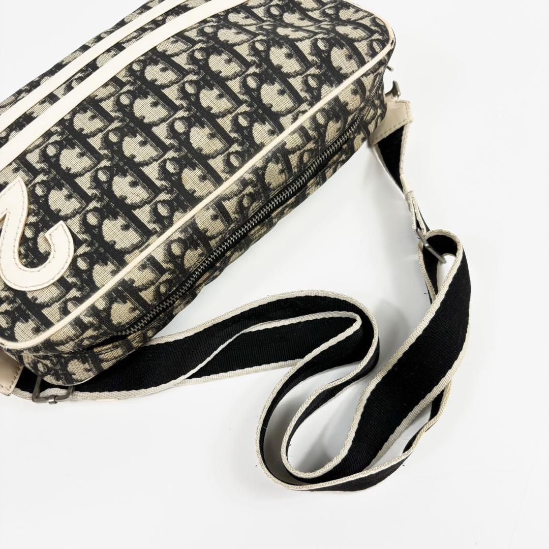 クリスチャンディオール ショルダーバッグ トロッター PVC パテントレザー