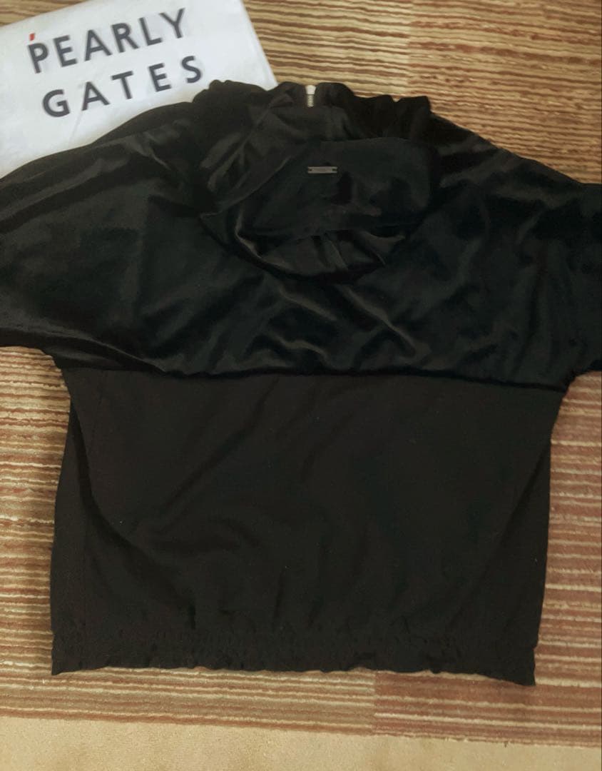 ⭐️超美品⭐️マスターバニー　ベロア　切り替えジップパーカー　ジャケット　蓄熱　黒