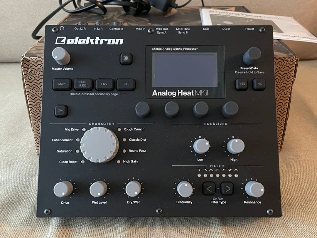 ギター Elektron Analog Heat MKII MK2 digitone