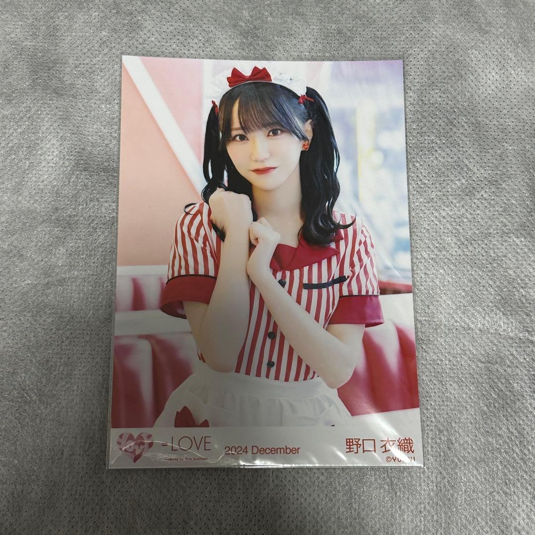 野口衣織 生写真 仲直りシュークリーム アザーカット チュウ - メルカリ