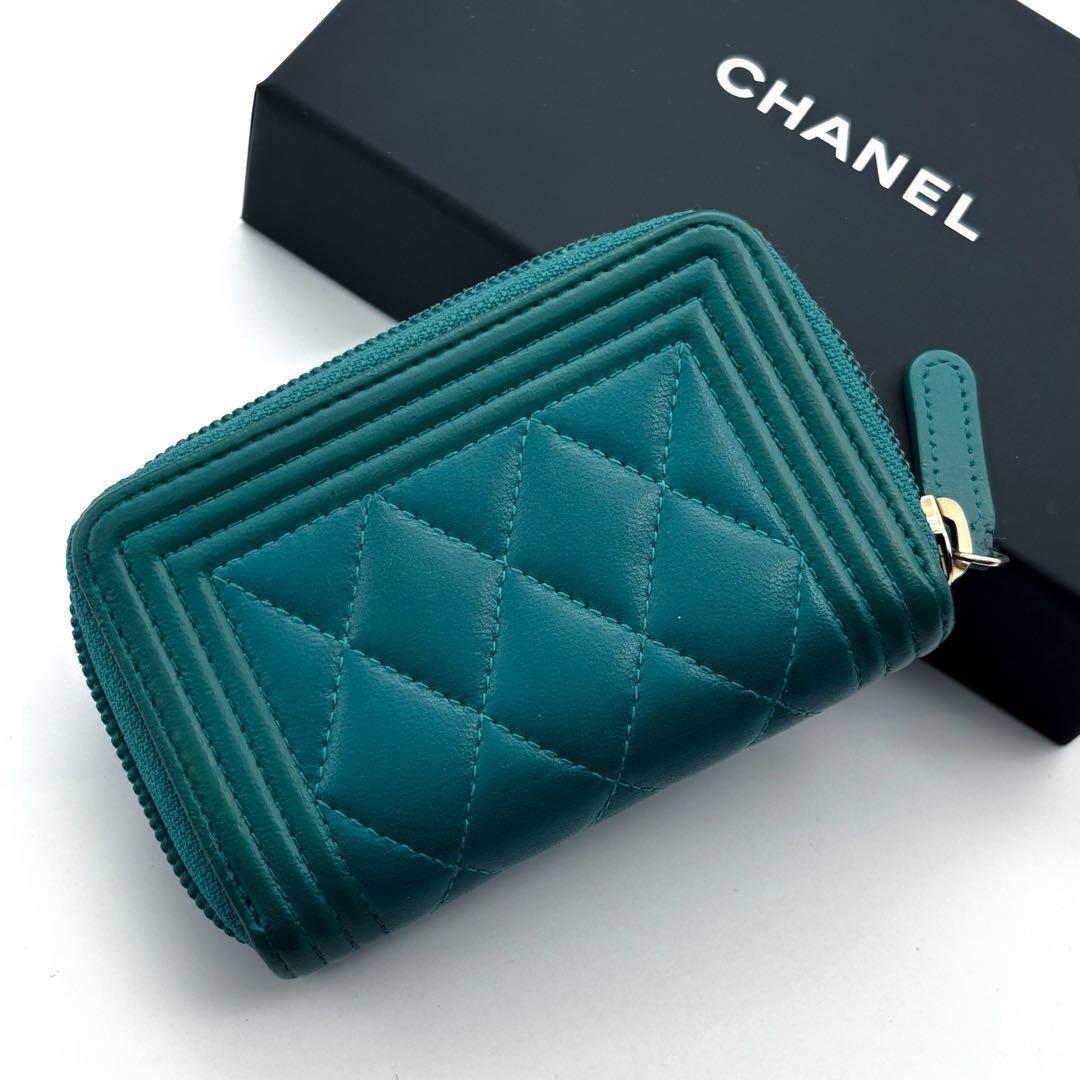 【極美品✨】シャネル ボーイシャネル 財布 パース 小銭入