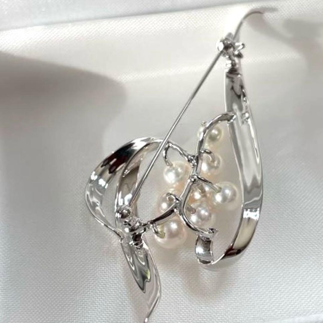 ミキモト パールブローチ あこや真珠 本真珠 入学式 卒業式 ベビーパール