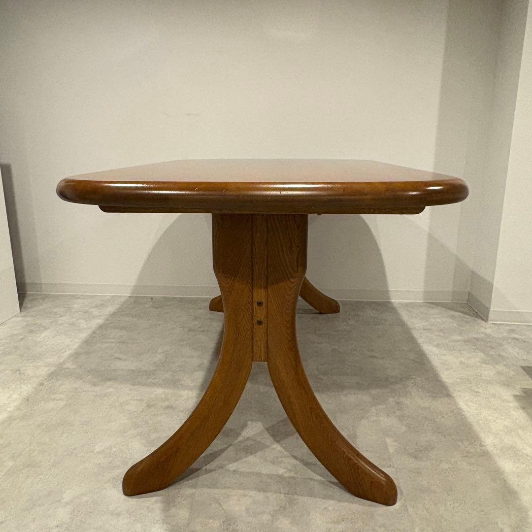 浜本工芸 高級ダイニングテーブル 木製 オーク 無垢材 天然木