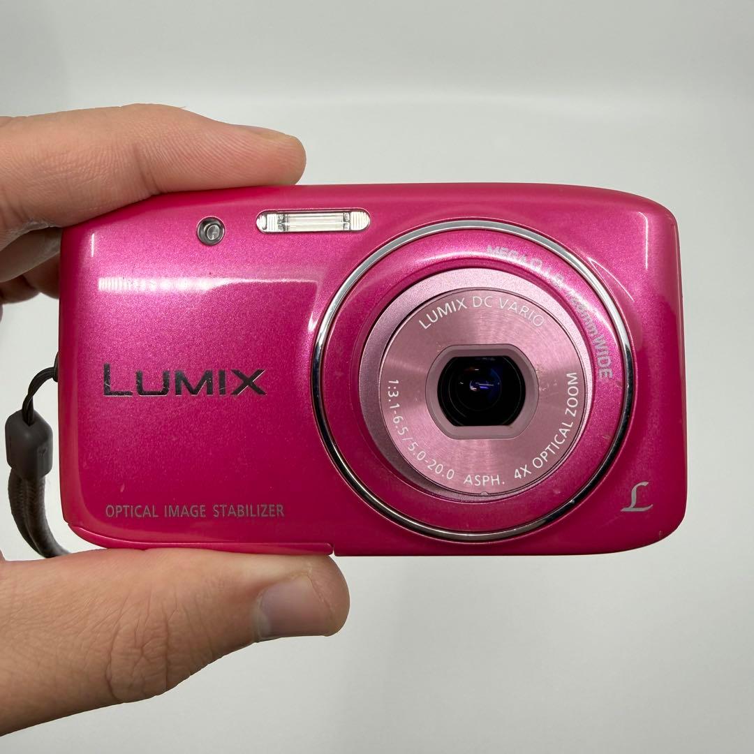 Panasonic LUMIX DMC-S2 コンパクトデジタルカメラ ピンク - メルカリ