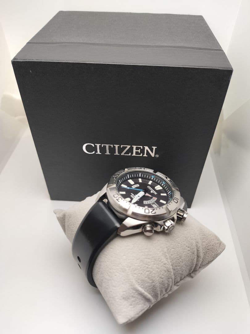 電波時計　シチズン　プロマスター　ダイバー機能　電波ソーラー　H112