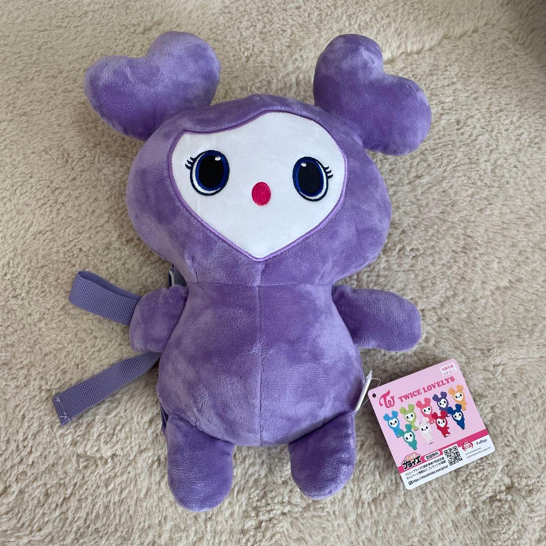 ショッパー付】TWICE GIGO限定 ぬいぐるみリュック サナ - メルカリ