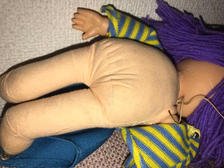 昭和レトロ　鳥山明先生　刻印入り　当時物　アラレちゃん人形　ポピー社