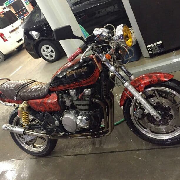 ゼファー400外装 ラップ塗装 - メルカリ