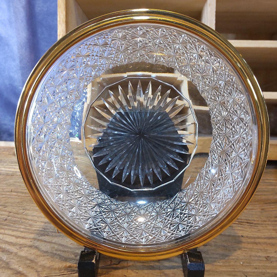 須田秀石④ 茶懐石用 クリスタル 五客セット（内、蓋が無い物2