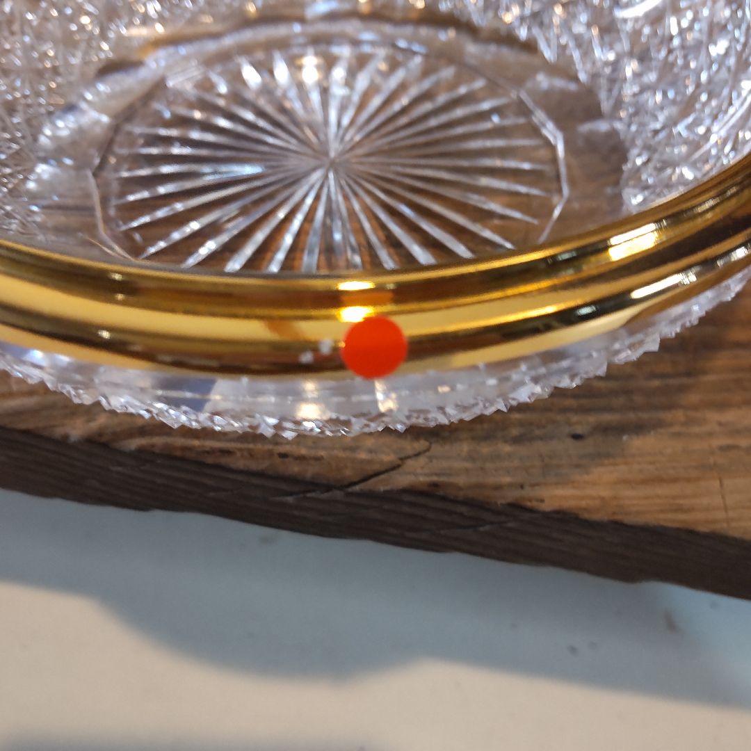 須田秀石④ 茶懐石用 クリスタル 五客セット（内、蓋が無い物2