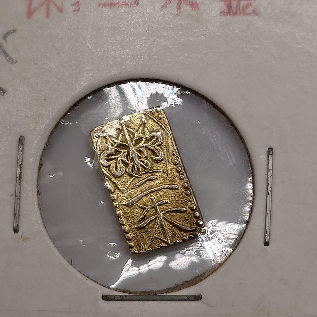天保二朱判金 1832年〜1858年 fa1911 日本 1832年～1858年 天保二朱判金 朱金 PCGS AU55【アンティーク