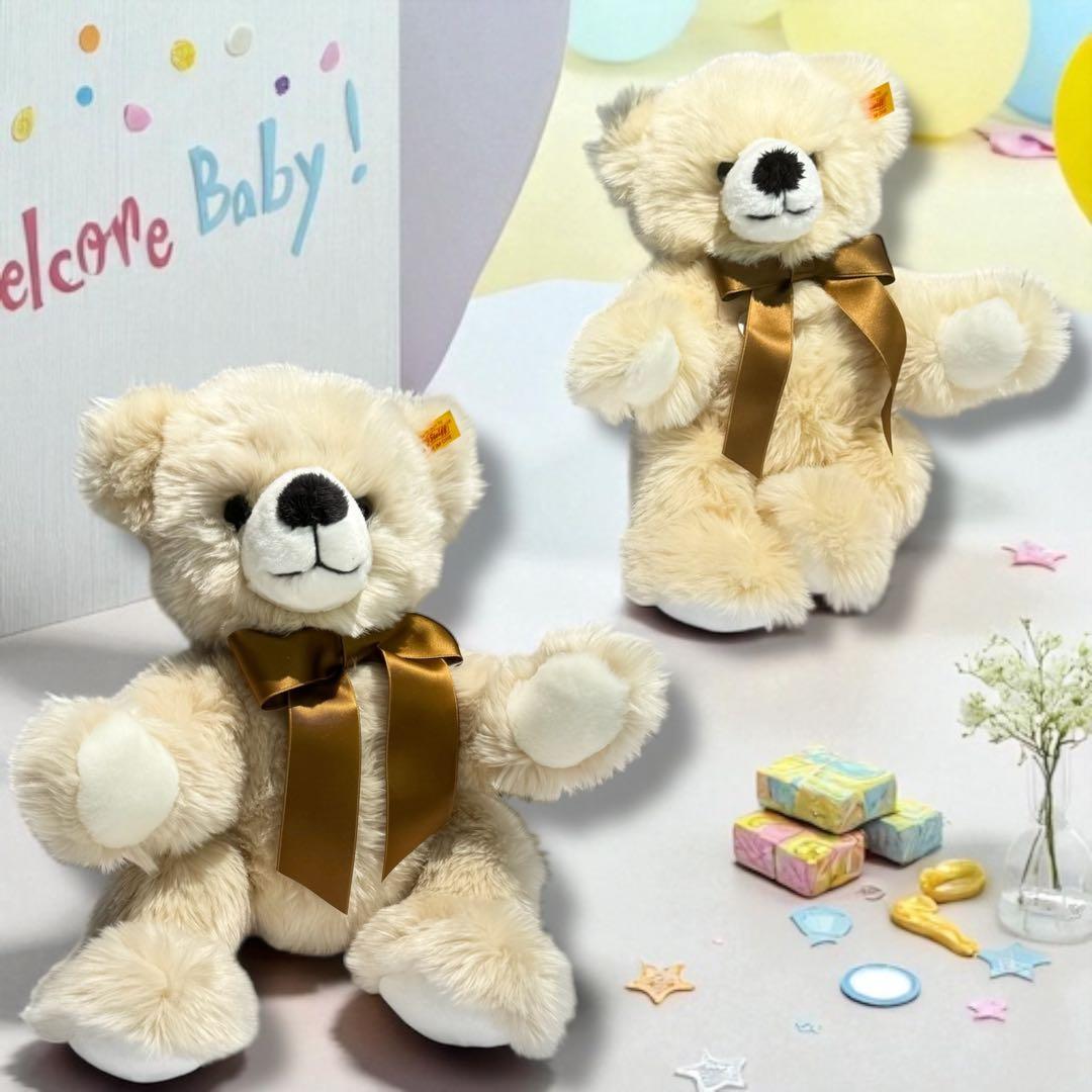 焼きみかん様専用 シュタイフ テディベア ボビー ボビークリーム