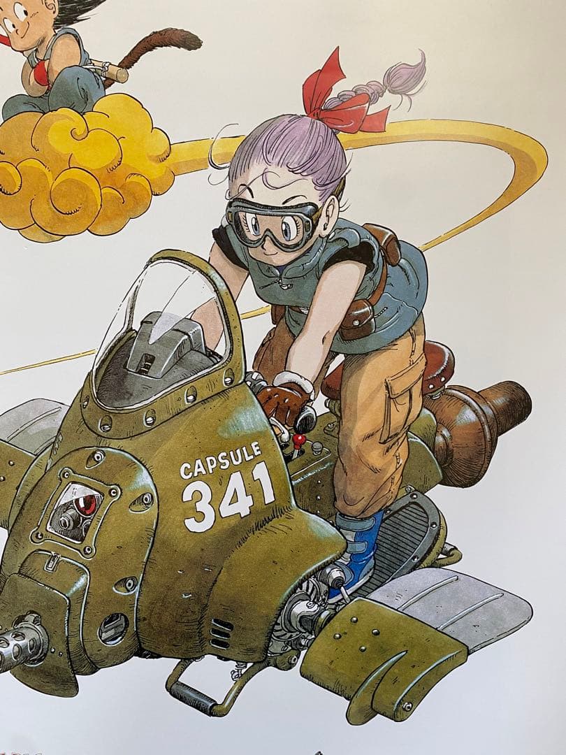 【激レア】額装品　ドラゴンボール　イラスト大B 鳥山明　DRAGONBALL