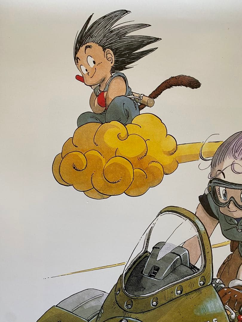 【激レア】額装品　ドラゴンボール　イラスト大B 鳥山明　DRAGONBALL