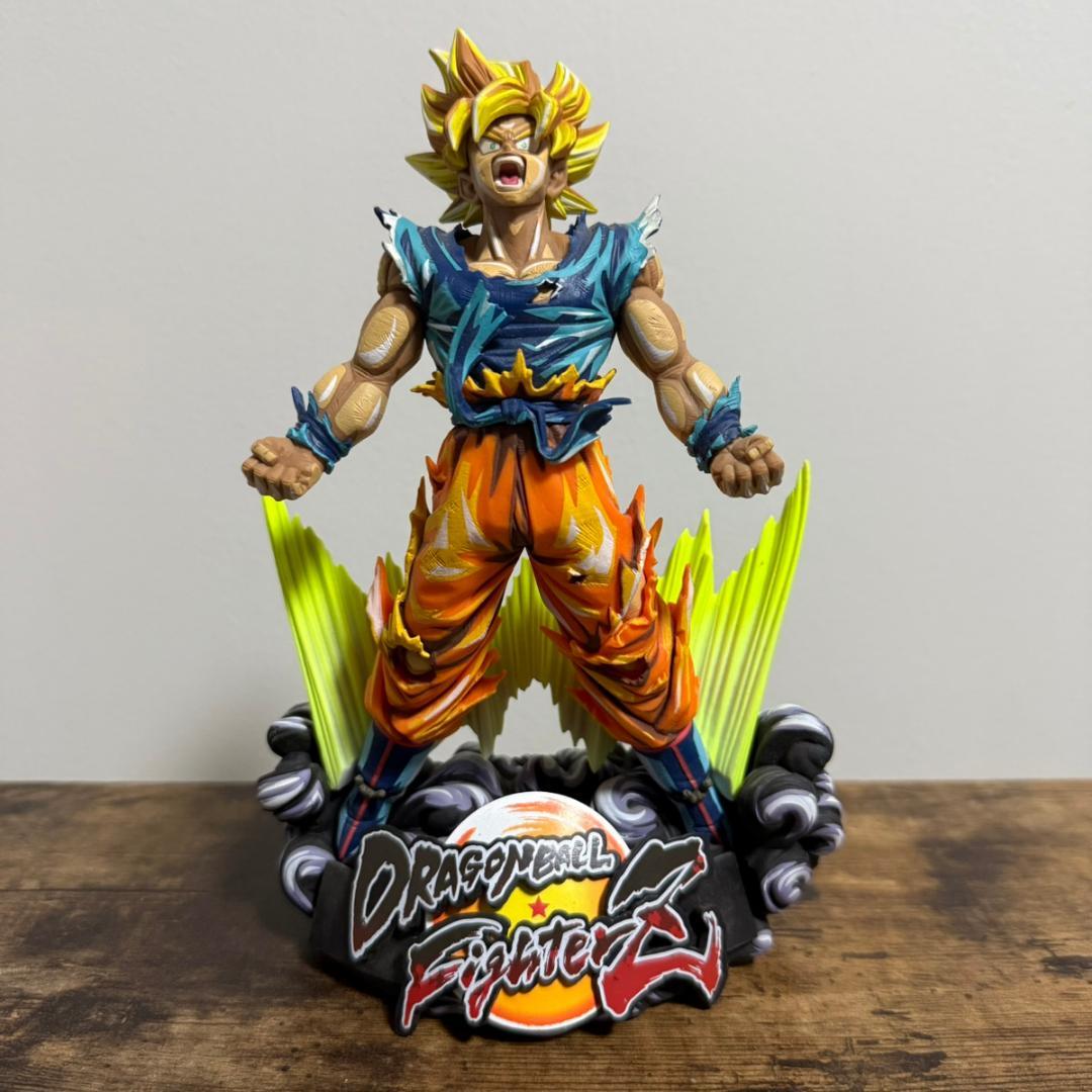 開封]海外正規SMSD ドラゴンボールファイターズ限定 孫悟空二次元彩色