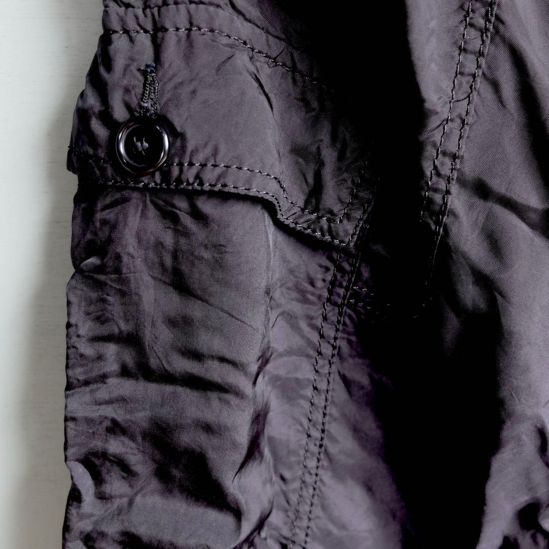 トリコ　コムデギャルソン キュプラ カーゴパンツ S 濃紺