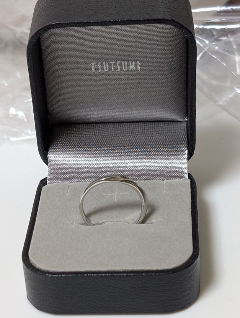 【最終値下げ】【匿名発送】TSUTSUMI プラチナマリッジリング　13号