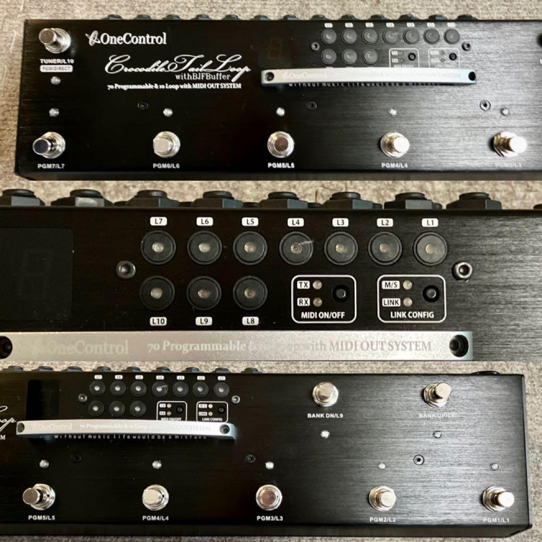 One Control Crocodile Tail プログラマブルスイッチャー